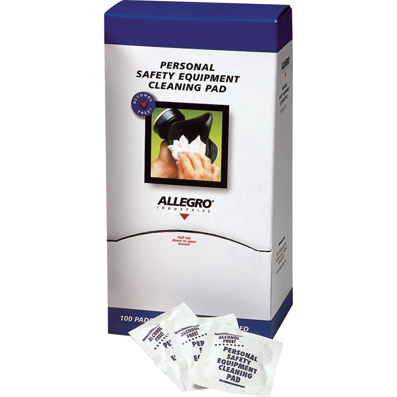 Allegro® Cleaning Pads, 5 x 7, 100/Box