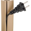UT Wire 5 Cable Concealers & Covers, Beige (UTW-CPM5-BG)