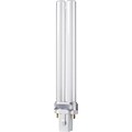 Philips Compact Fluorescent PL-S Lamp, 13 Watts, 2-Pin, Cool White, 10PK