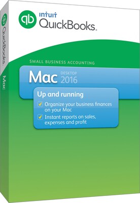 QuickBooks 2016 for Mac (1 User) [Boxed]