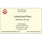 Custom 1-2 Color Business Cards, CLASSIC® Linen Baronial Ivory 80#, Raised Print, 2 Standard Inks, 2-Sided, 250/PK