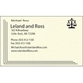 Classic Crest® 80-lb. Business Card; 1-Color, Ivory