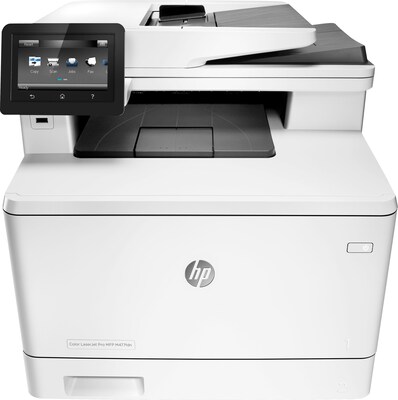 HP Color LaserJet Pro M477fdn All-In-One Laser Printer with Built-In Ethernet & Duplex Printing (CF378A)