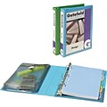Avery Mini Durable View Protect & Store Binder for 5-1/2 x 8-1/2 Pages with 1 Rings, Green (23030)