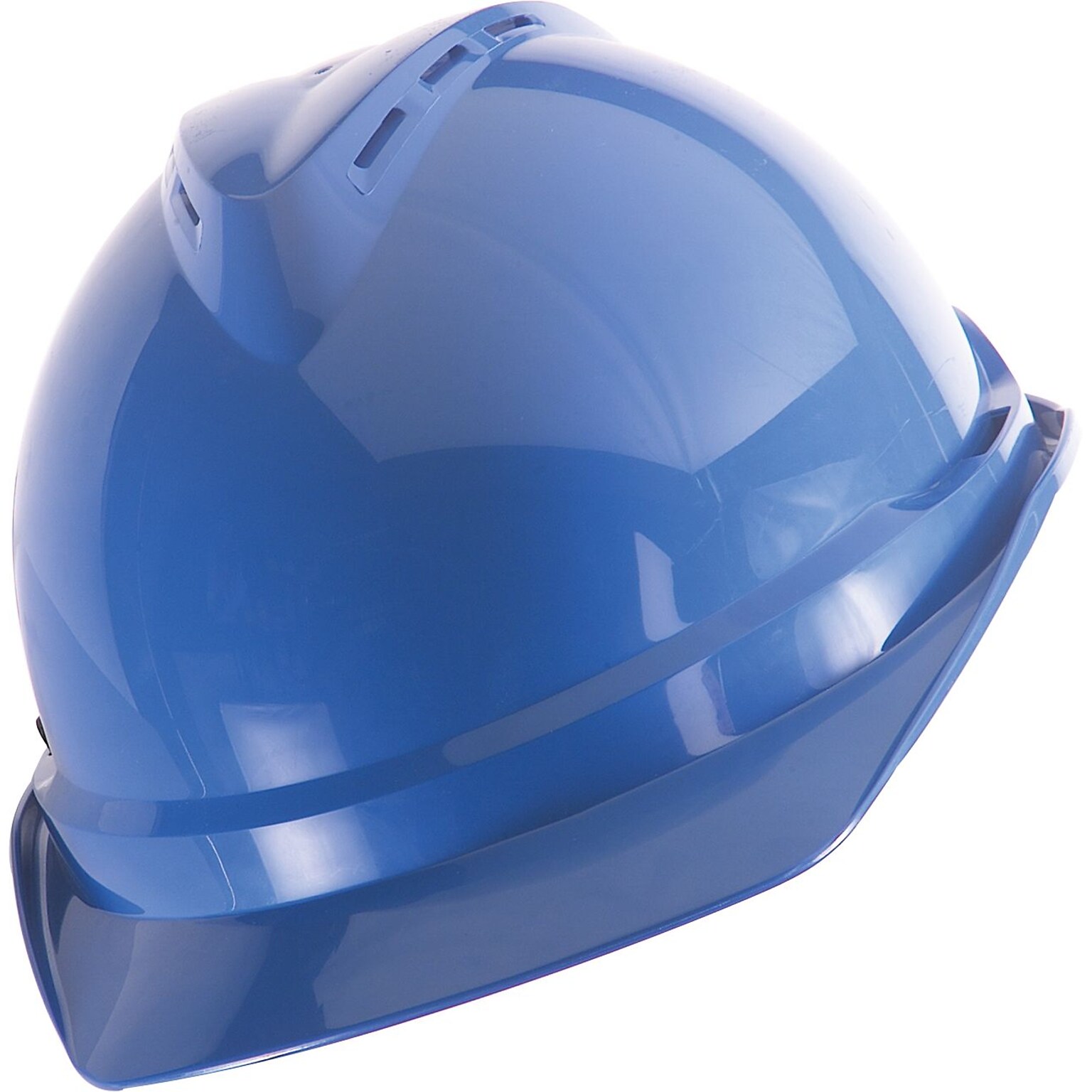 Mine Safety Appliances V-Gard 500 Polyethylene 4-Point Ratchet Suspension Short Brim Hard Hat, White (10034018)