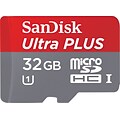 SanDisk® SD™ Cards; Mobile Ultra Micro SDHC™, 32GB, Class 10, With Adapter