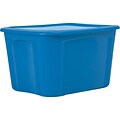 18 Gallon Plastic Flat Lid Tote (28763)