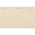 Medical Arts Press® Compact Animal Record Card, Vaccine Record