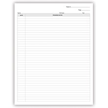 Medical Arts Press® Progress Notes, No Holes Punched & No Imprint