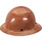 Mine Safety Appliances Skullgard Phenolic ANSI Class G 4-Point Pinlock Suspension Full Brim Hard Hat, Natural Tan (454664)