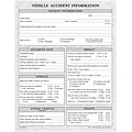 Medical Arts Press® Vehicle Accident Information  Form