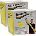 Sup-R Band® Twin-Pak® Latex-Free Exercise Band; Yellow, X-Light, 100 Yard