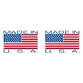 2 x 110 yds. - Made in USA Tape Logic™ Pre-Printed Carton Sealing Tape, 36/Case