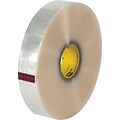 3M #372 Hot Melt Packing Tape, 2x1000 yds., Clear, 6/Case