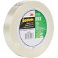 3M 893 6.0 Mil Strapping Tape, 1" x 60 yds., Clear, 6/Case (T9158936PK)
