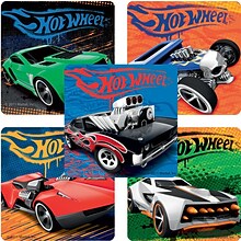 SmileMakers® Classic Hot Wheels™ Stickers; 2-1/2”H x 2-1/2”W, 100/Roll