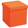 Poppin Orange Box Seat