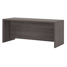 Bestar® Pro-Linea Executive Desk in Bark Grey