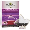 Mighty Leaf® Whole Leaf Tea Pouches, Organic, Breakfast, 15/Box
