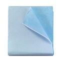 TIDI Everyday Tissue/Poly Disposable Stretcher Sheets, 50/Case, 40 x 72 (980927)