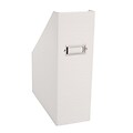 Office by Martha Stewart™  Stack+Fit™ Magazine File, White (28788)