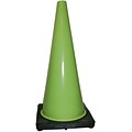 Cortina Traffic Cone 28, PVC, Fluorescent Lime