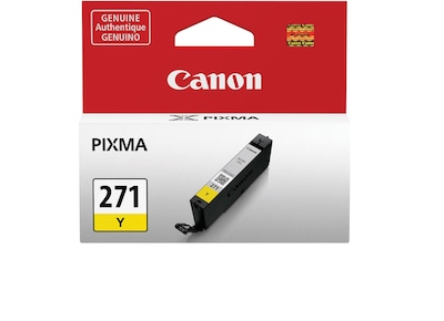 Canon 271 Yellow Standard Yield Ink Cartridge (0393C001)