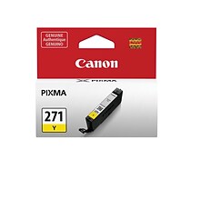 Canon 271 Yellow Standard Yield Ink Cartridge (0393C001)