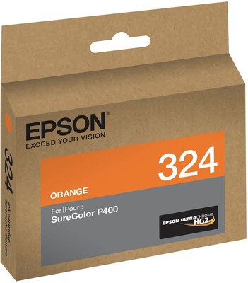 Epson T324 Ultrachrome Orange Standard Yield Ink Cartridge