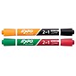 Expo 2-in-1 Dry Erase Markers, Chisel Tip, Assorted, 2/Pack (1944654)