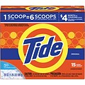 Tide® Ultra Laundry Detergent; Original Scent, 20oz. Box