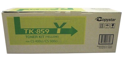 Kyocera TK-859Y Yellow Standard Yield Toner Cartridge