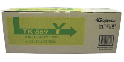 Kyocera TK-869Y Yellow Standard Yield Toner Cartridge