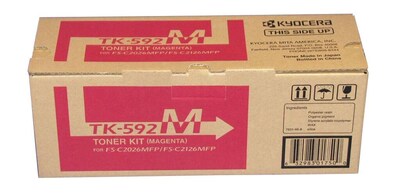 Kyocera TK-592M Magenta Standard Yield Toner Cartridge