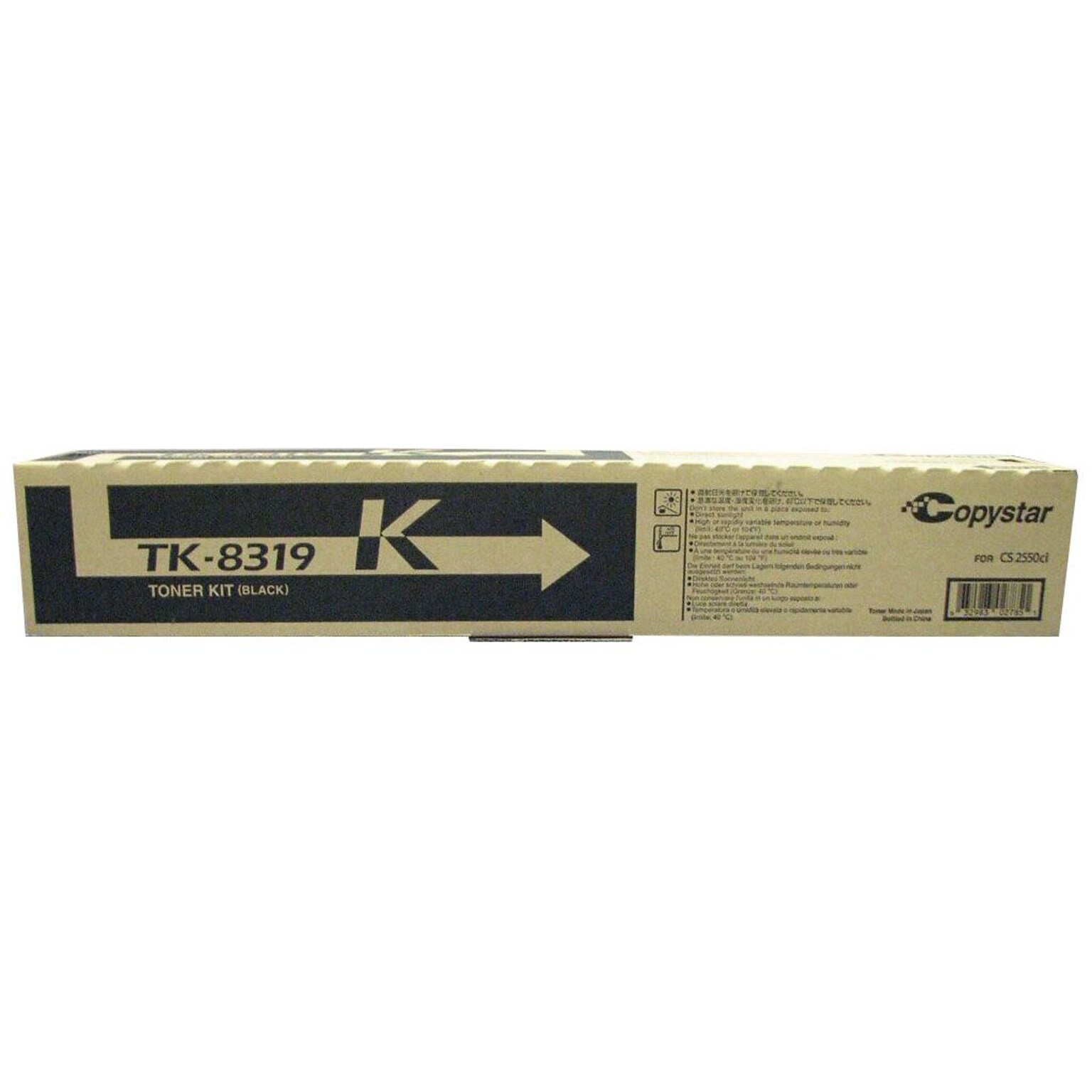 Kyocera TK-8319K Black Standard Yield Toner Cartridge