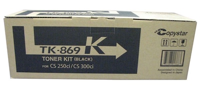 Kyocera TK-869K Black Standard Yield Toner Cartridge