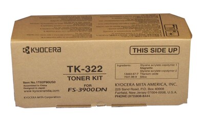 Kyocera TK-322 Black Standard Yield Toner Cartridge