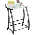 Safco Xpressions 49H Fixed Height Desk, Glass (1941TG)