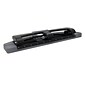 Swingline® SmartTouch™ Low Force 3-Hole Punch, 12 Sheet Capacity, Black/Gray (A7074134)