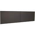 Quill Brand® Modular Desk Door Kit for 60 Hutch, Charcoal