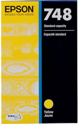 Epson T748 Yellow Standard Yield Ink Cartridge (T748420)