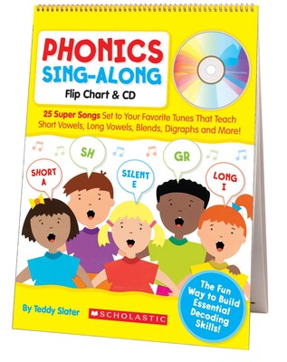 Scholastic Flip Charts, Phonics Flip Chart & CD