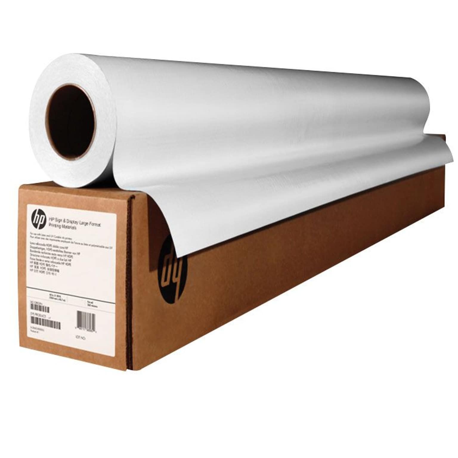 HP Wide Format  Paper, Bond , 34 x 500, 2/Carton, White, Roll (V0D64A)