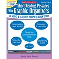 Scholastic Interactive Whiteboard Activities; Short Reading Passages w/Graphic Organizers Grade 4-5