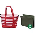 FREE Large Insulated Tote when you buy 2 boxes of Smead® 100% Recycled Hanging Box Bottom Folders