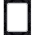 Great Papers! Black and Silver Scroll Letterhead, 8.5 x 11, 80 count (2013169)