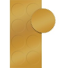 Great Papers! Seals, Gold Foil, 50/Pack (901200)