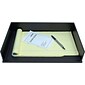 Victor Technology Wood Midnight Black Stackable Legal Size paper Letter Tray (1168-5)