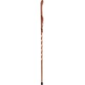 Brazos 58 Twisted Laminated Padauk/Maple Walking Stick