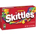 Skittles Original Candy, 3.5 oz. Theater Box, 12 Boxes